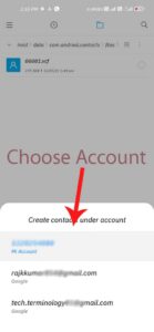 choose-google-account-to-store-contact