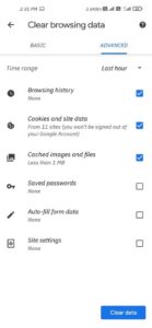 clear-cache,-browsing-mobile-free-space